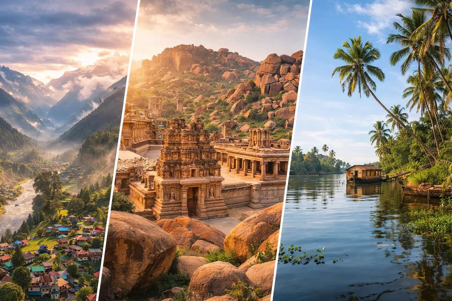 Offbeat budget destinations in India — mountains, temples and serene valleys