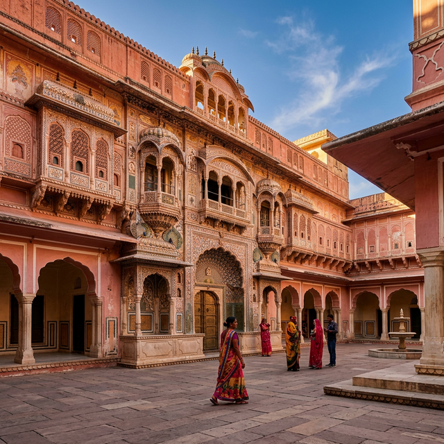 The Pink City Architecture