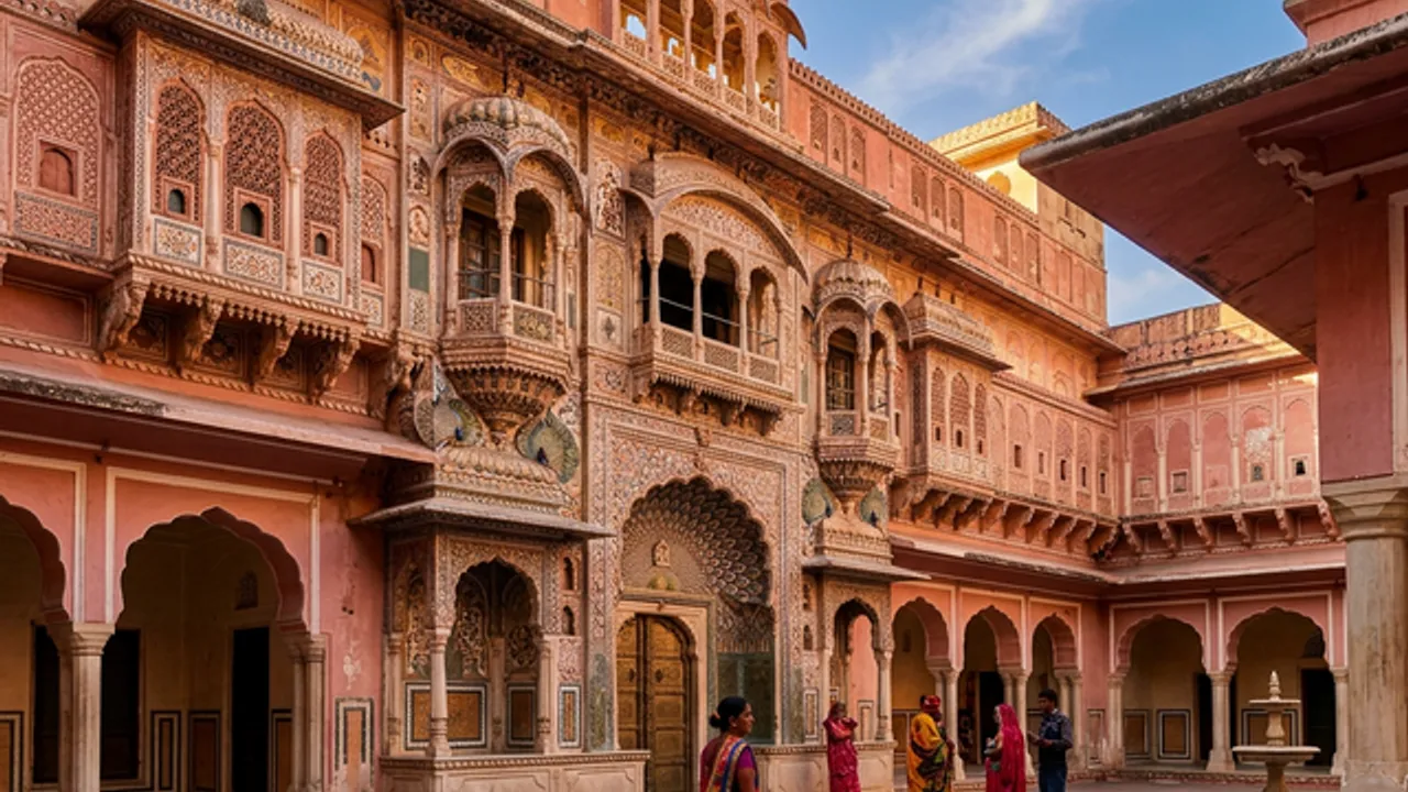 The Pink City Architecture